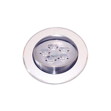 5W 3.5吋 LED投射崁灯(5珠)，9.5cm嵌入孔，灯头可调整角度